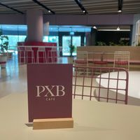 Inside  at PXB Cafe in Dubai
