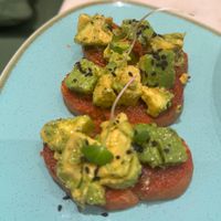 Avocado bruschetta  at Earth Cafe @ BKC in Mumbai