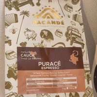 Aroma-tight bag of Puracé beans at Pacandé Kaffeerösterei in Munich