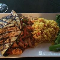 Eggplant Jambalaya at The Studio in Hilton Head Island