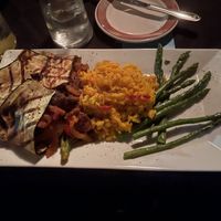 Eggplant Jambalaya - too spicy  at The Studio in Hilton Head Island