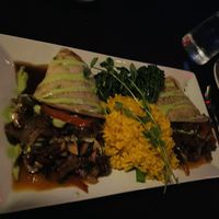 “Steak” & mushroom crepe  at The Studio in Hilton Head Island