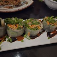 Raw rolls at Starfish in Newport Beach
