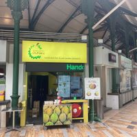 There it is at Tiong Bahru Durian - Lau Pa Sat in Central Singapore