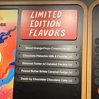 All the monthly flavors are vegan in January!   at Salt & Straw in Roseville