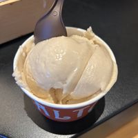 Coffee chamomile sherbet - it was really good!   at Salt & Straw in Roseville