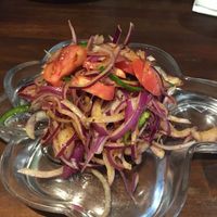 Spicy onion salad  at Sri Lanka Kagoshima in Kagoshima