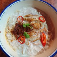 Penang white curry for 9,8 RM at Big Veggie - 马来西亚大蔬無界 in Kuching