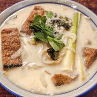 Best ever fish soup, must order, highly recommend👍🏻😋 at Big Veggie - 马来西亚大蔬無界 in Kuching