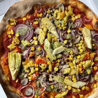 Pizza Vegan  at Picobello in Feldkirchen In Kaernten