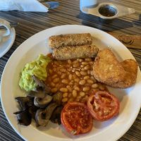 Big Vegan Breakfast  at The Pavilion Dining Room in Lynmouth
