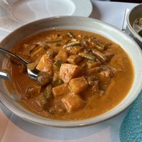 Medium Spicy Curry  at Copper Restaurant in Charlotte