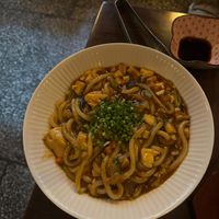 Spicy Udon Mapo Tofu at Soombida - 숨비다 in Jeju