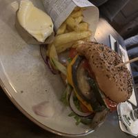 Vegan burger  at 't Koffiehuuske in Heerlen