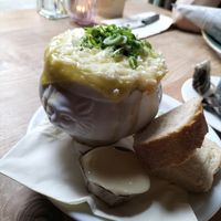 Vegan uiensoep at 't Koffiehuuske in Heerlen