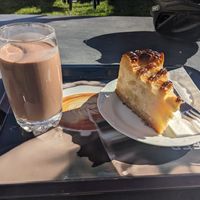 Apple and marzipan cake! at Sputendorfer Begegnungscafe in Stahnsdorf