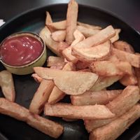 Fries at Jáma³ Garden Pub in Prague