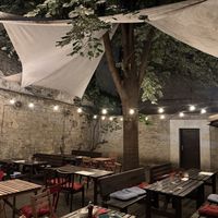 Lovely terrace   at Jáma³ Garden Pub in Prague