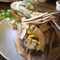 Cocobacon Cheeseburger at Luv Burger in Samara