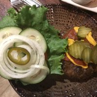 The Classic Burger at Luv Burger in Samara