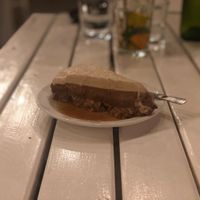 Yummy coffee cheese cake. Amazing dessert. at Luv Burger in Samara