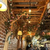 Vibes are so cute!  at Jintana Thai Farmhouse in Brooklyn