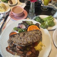 Vegan brunch   at Régine Café in Montreal