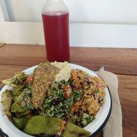 Salad at La Manteca Negra in Buenos Aires