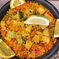 Paella  at Mijia in Tenerife