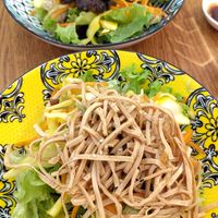 Vegan tofu salad at Da Mai in Cologne
