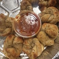 Vegan knots #Veganuary at Apna Pizza in Rockville