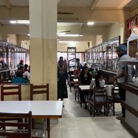the interior   at Malayan Cafe in Jaffna