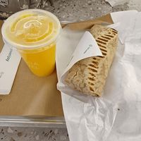 Wrap de falafel grande at Greenjoy  in Sao Paulo