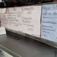 Very good prices 🤑 at BasiVeg Antojitas in Mexico City