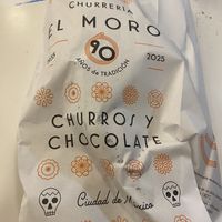 Cutesy Takeaway Bag - 90 Años de Tradición   at Churrería El Moro - Coyoacán in Mexico City