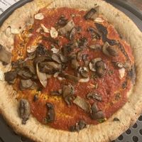 Vegan pizza   at Fringe A Well-Tapped Eatery in Boulder