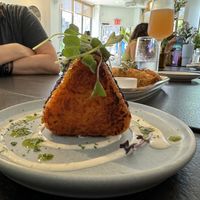 Onigari (a must!)  at HAAM - Caribbean Plant Cuisine in Brooklyn