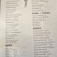 Drinks at HAAM - Caribbean Plant Cuisine in Brooklyn