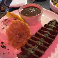 Chimichurri chunk steak   at HAAM - Caribbean Plant Cuisine in Brooklyn