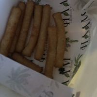 Yucca fries   at HAAM - Caribbean Plant Cuisine in Brooklyn