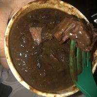 Chimichurri chunk steak - no rice , quinoa instead   at HAAM - Caribbean Plant Cuisine in Brooklyn