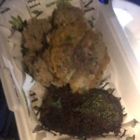 Chimichurri chunk steak - no rice , quinoa instead   at HAAM - Caribbean Plant Cuisine in Brooklyn