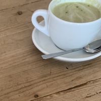 matcha at Bataat in Amsterdam