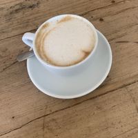 latte at Bataat in Amsterdam