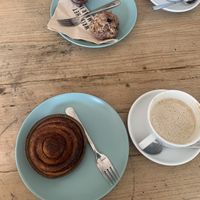 selection of vegan treats at Bataat in Amsterdam