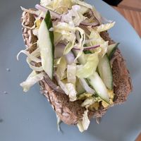 Egg salad  at Bataat in Amsterdam