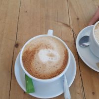 Cappuccino at Bataat in Amsterdam