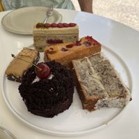 Some of the cakes. Each one a treat!  at Mansfield Park in Berlin