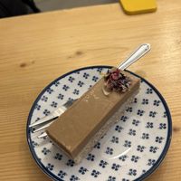 Tahini cake #Veganuary at Mansfield Park in Berlin