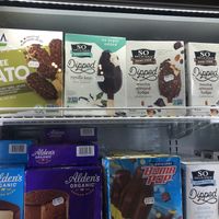 Vegan ice cream  at Zhung Kong Supermarket  in Kralendijk